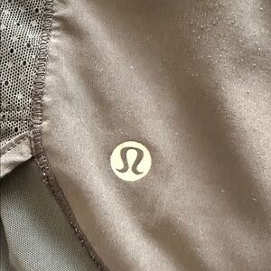 Lululemon Black Athletic Top with Mesh Detail